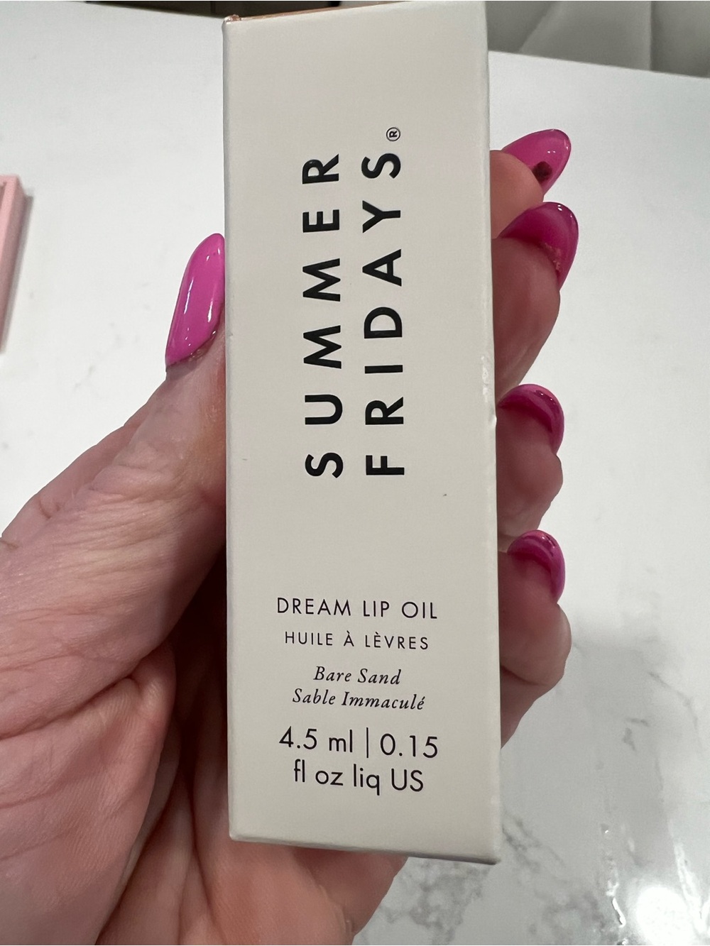 Summer Fridays Dream Lip Oil — Bare Sand (nude)